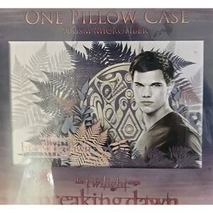 Twilight  Breaking Dawn P 1 pillow case Taylor Lautner Jacob Black Neca 2012 new